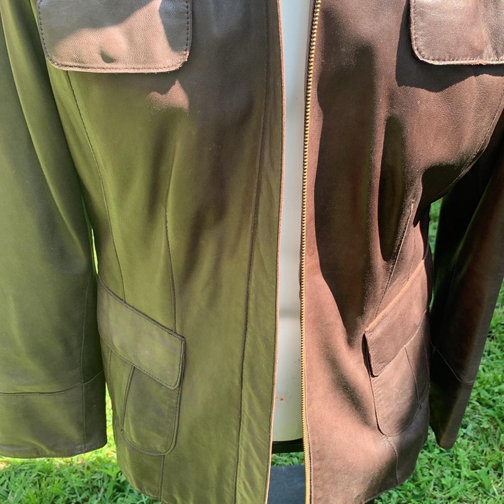 Daniel Hecther Leather Jacket - image 6